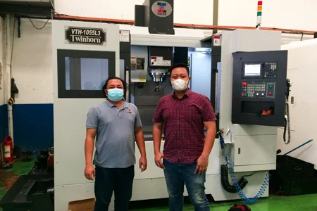 Instalasi Mesin Milling CNC Twinhorn